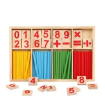 Wooden Montessori early education math