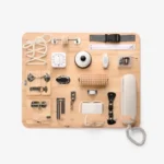 Busy Board Wall-Mounted Sensory Activity Board for Toddlers Model C Busy Board Wall-Mounted Sensory Activity Board for Toddlers Model C